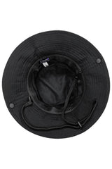 サファリハット ブーニーハット キャンプ アウトドア UVカット あごひも取り外し可能 通気性 作業帽子