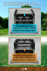 鉄板 炭火グリルパン 1.2mm 軽量 薄型 キャンプ 炭火 焚き火 アルファテック コラボ 日本製