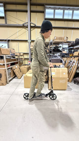 工場に置いてあった謎のキックボード