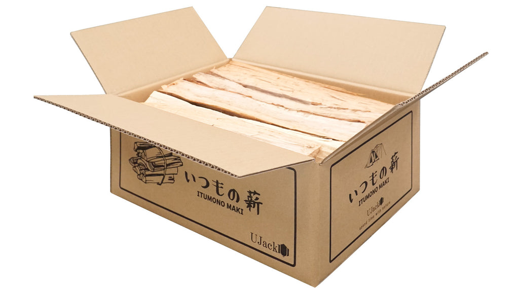 薪 いつもの薪 広葉樹 天然 国産薪 乾燥 約5kg～7kg 80サイズ
