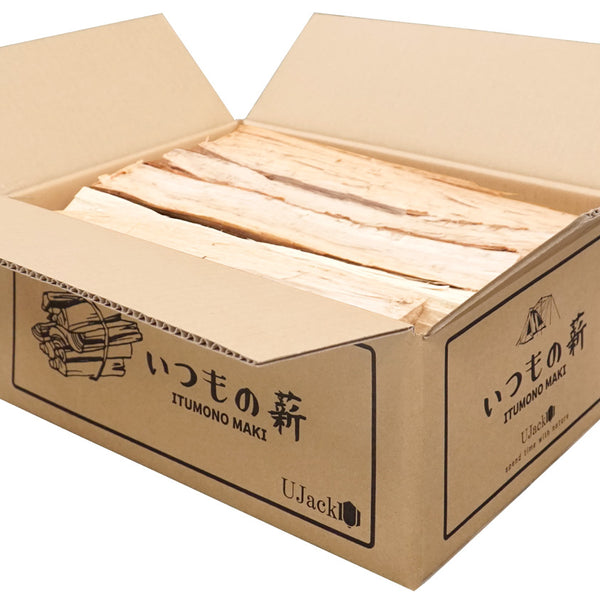 薪 いつもの薪 広葉樹 天然 国産薪 乾燥 約5kg～7kg 80サイズ