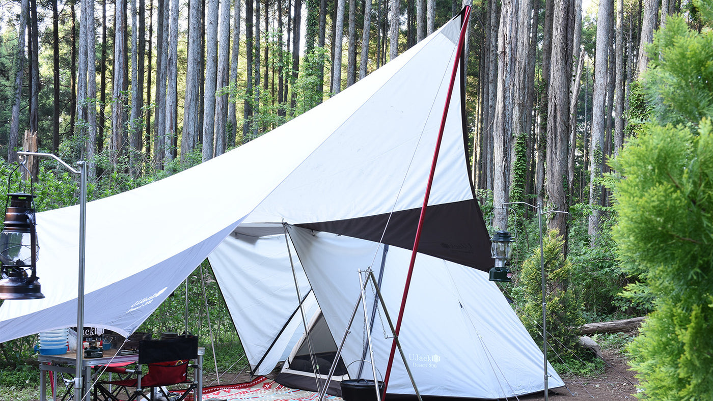 タープ Desert300 M.Tarp 全長500cm 99%UVカット/テフロン加工 – UJack online 公式ストア